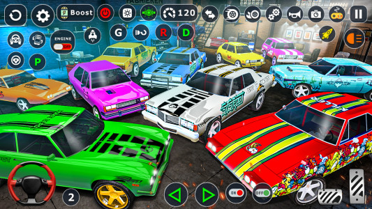 اسکرین شات 6 بازی Demolition Derby Car Games 3D