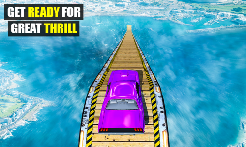 اسکرین شات برنامه Mega Ramp car Impossible Jump 7