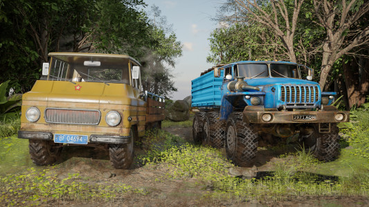 اسکرین شات 3 برنامه Offroad Mud Truck Driving Sim