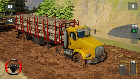 اسکرین شات برنامه Offroad Mud Truck Driving Sim 3