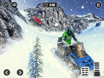 اسکرین شات برنامه Snow Atv Bike Racing Sim 4