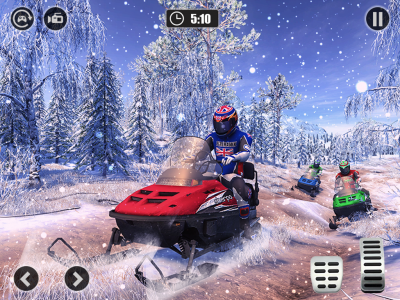 اسکرین شات برنامه Snow Atv Bike Racing Sim 1