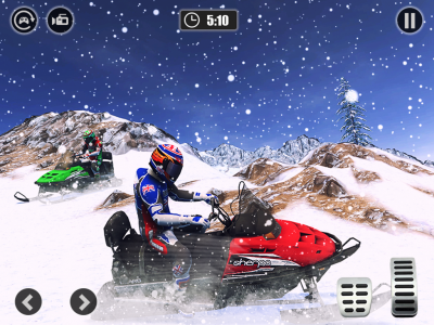اسکرین شات برنامه Snow Atv Bike Racing Sim 3