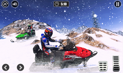 اسکرین شات برنامه Snow Atv Bike Racing Sim 3