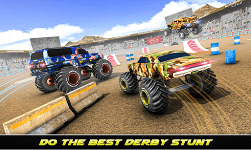اسکرین شات بازی Army Monster Truck Demolition : Derby Games 2020 2