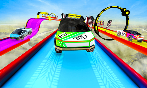 اسکرین شات بازی Cyber Monster Truck Racing 3d 4