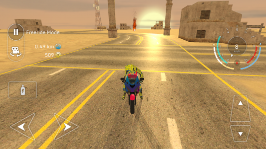 اسکرین شات بازی Extreme Motorbike Jump 3D 7