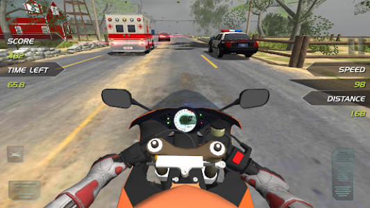 اسکرین شات بازی Extreme Motorbike Racer 3D 1