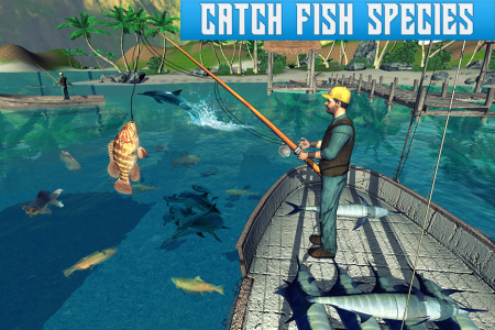 اسکرین شات 1 بازی Boat Fishing Simulator Hunting