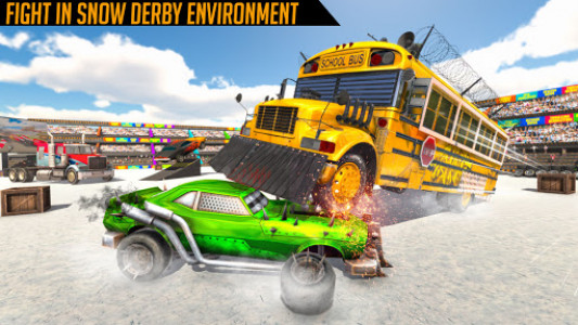 اسکرین شات برنامه Monster Bus Derby : Bus Demolition Derby 2021 6