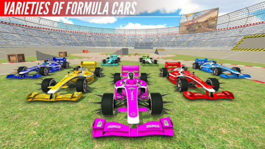 اسکرین شات برنامه Formula Car Crash Derby : Demolish Car Games 2020 6