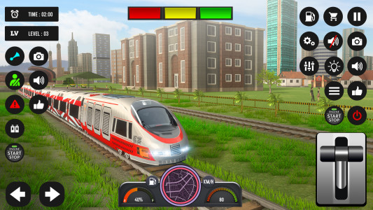 اسکرین شات 2 بازی Train Driver 3D - Train Games