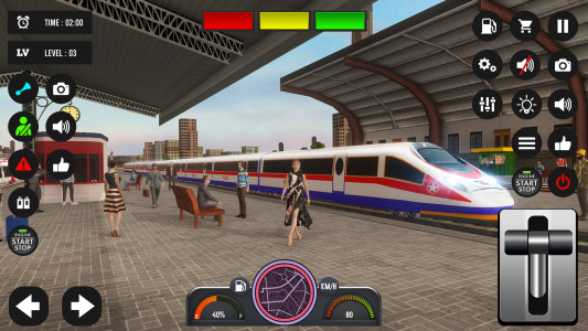 اسکرین شات 4 بازی Train Driver 3D - Train Games