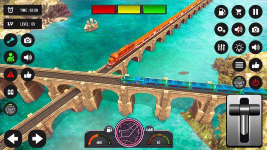 اسکرین شات 6 بازی Train Driver 3D - Train Games