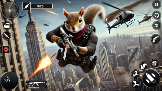 اسکرین شات برنامه The Squirrel Hero Mafia City 3