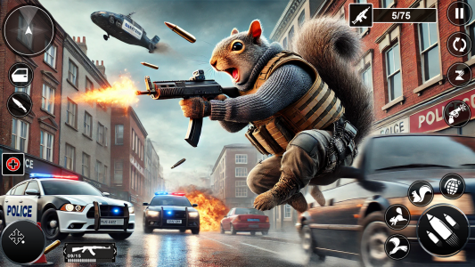 اسکرین شات برنامه The Squirrel Hero Mafia City 5