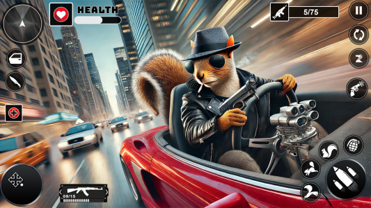 اسکرین شات برنامه The Squirrel Hero Mafia City 4