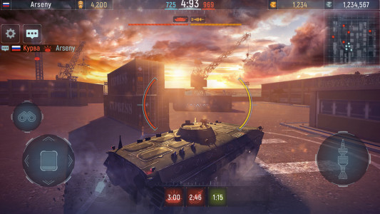 اسکرین شات بازی Modern Tanks: War Tank Games 4