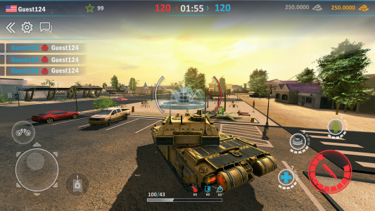 اسکرین شات بازی Modern Assault Tanks：Tank Game 4