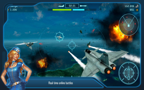 اسکرین شات بازی Battle of Warplanes: War-Games 2