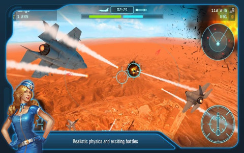 اسکرین شات بازی Battle of Warplanes：War-Games 3