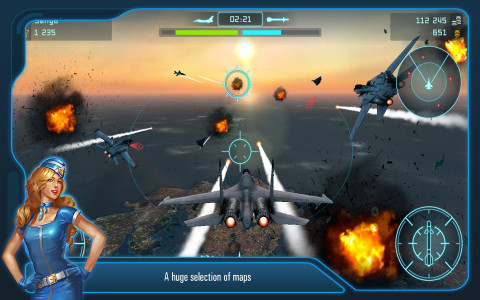 اسکرین شات بازی Battle of Warplanes: War-Games 1