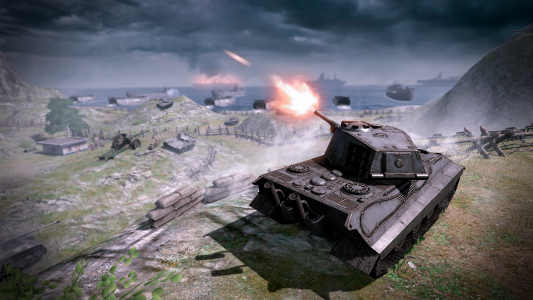 اسکرین شات بازی Battle Tanks - Tank Games WW2 3