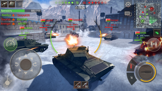 اسکرین شات بازی Battle Tanks: Panzer Spiele 4