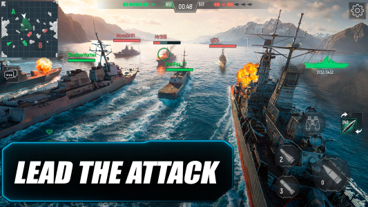 اسکرین شات 3 بازی Force of Warships: War Game