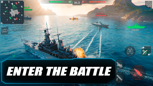 اسکرین شات 1 بازی Force of Warships: War Game