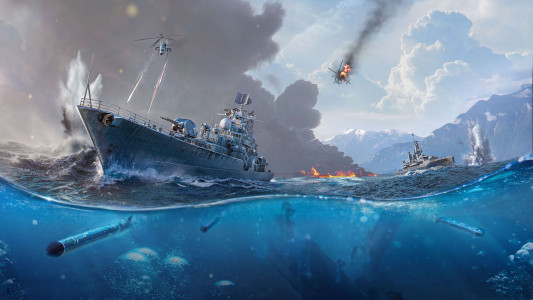 اسکرین شات بازی Force of Warships: Battleship 3