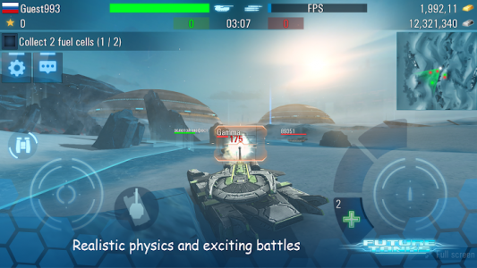 اسکرین شات بازی Future Tanks：Action Tank Game 1