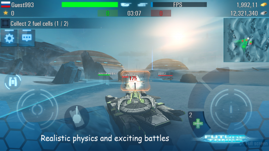 اسکرین شات 1 بازی Future Tanks: War Tank Game