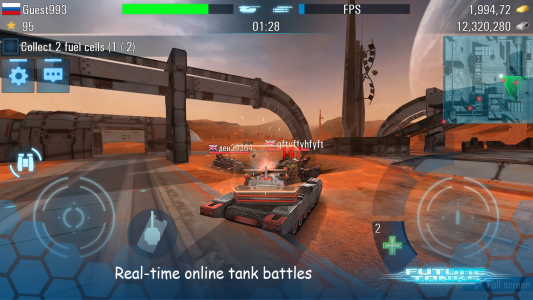 اسکرین شات بازی Future Tanks: War Tank Game 4