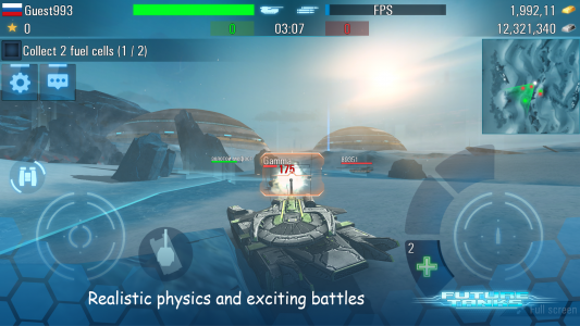 اسکرین شات بازی Future Tanks: War Tank Game 1