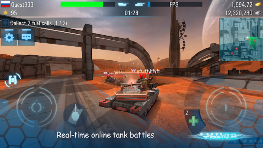 اسکرین شات بازی Future Tanks：Action Tank Game 4