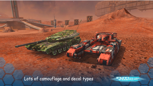 اسکرین شات 3 بازی Future Tanks: War Tank Game