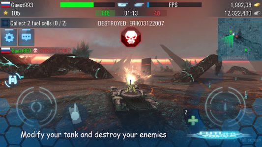 اسکرین شات بازی Future Tanks：Action Tank Game 5