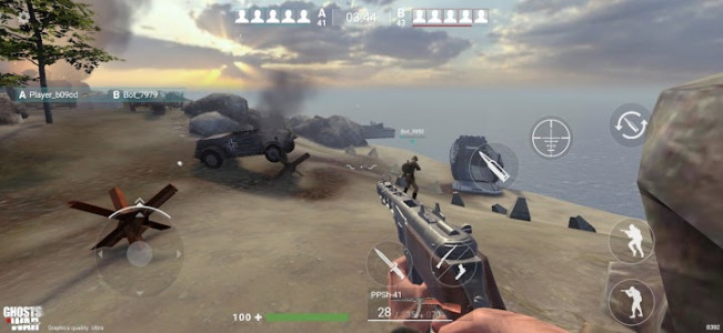 اسکرین شات بازی Ghosts of War: WW2 Gun Shooter 4