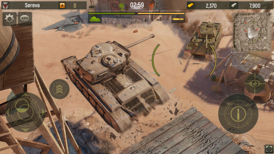 اسکرین شات بازی Grand Tanks：Panzer War 3d wwii 4