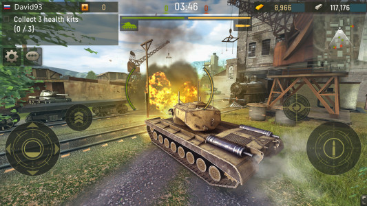 اسکرین شات بازی Grand Tanks: WW2 Tank Games 5