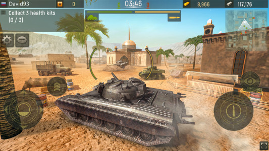 اسکرین شات بازی Grand Tanks: WW2 Tank Games 6