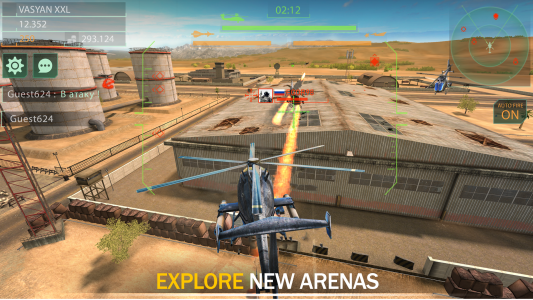 اسکرین شات بازی Gunship Force: Helicopter Game 2