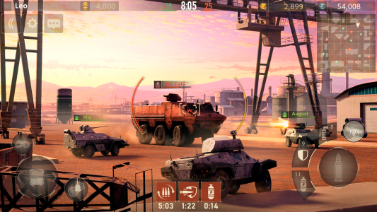 اسکرین شات 2 بازی Metal Force: Shooter Machines