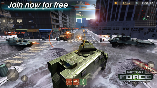 اسکرین شات بازی Metal Force: Army Tank Games 8