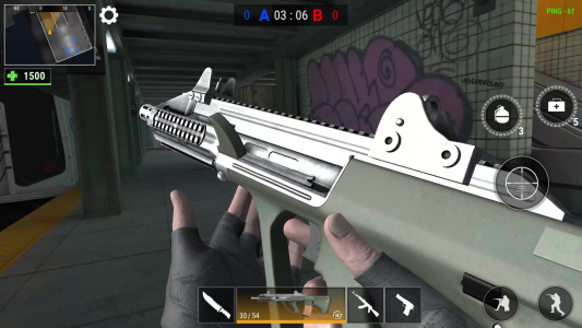 اسکرین شات 3 بازی Modern Gun: Shooting War Games