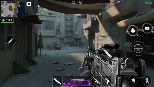اسکرین شات 1 بازی Modern Gun: Shooting War Games