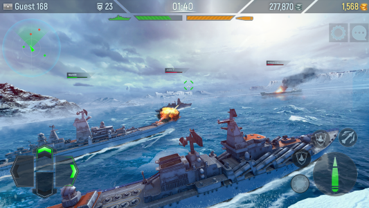 اسکرین شات 5 بازی Naval Armada：Modern ship games