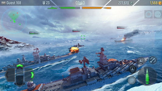 اسکرین شات بازی Naval Armada: Battleship Games 5