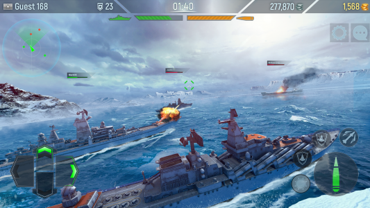 اسکرین شات بازی Naval Armada：Modern Battleship 5